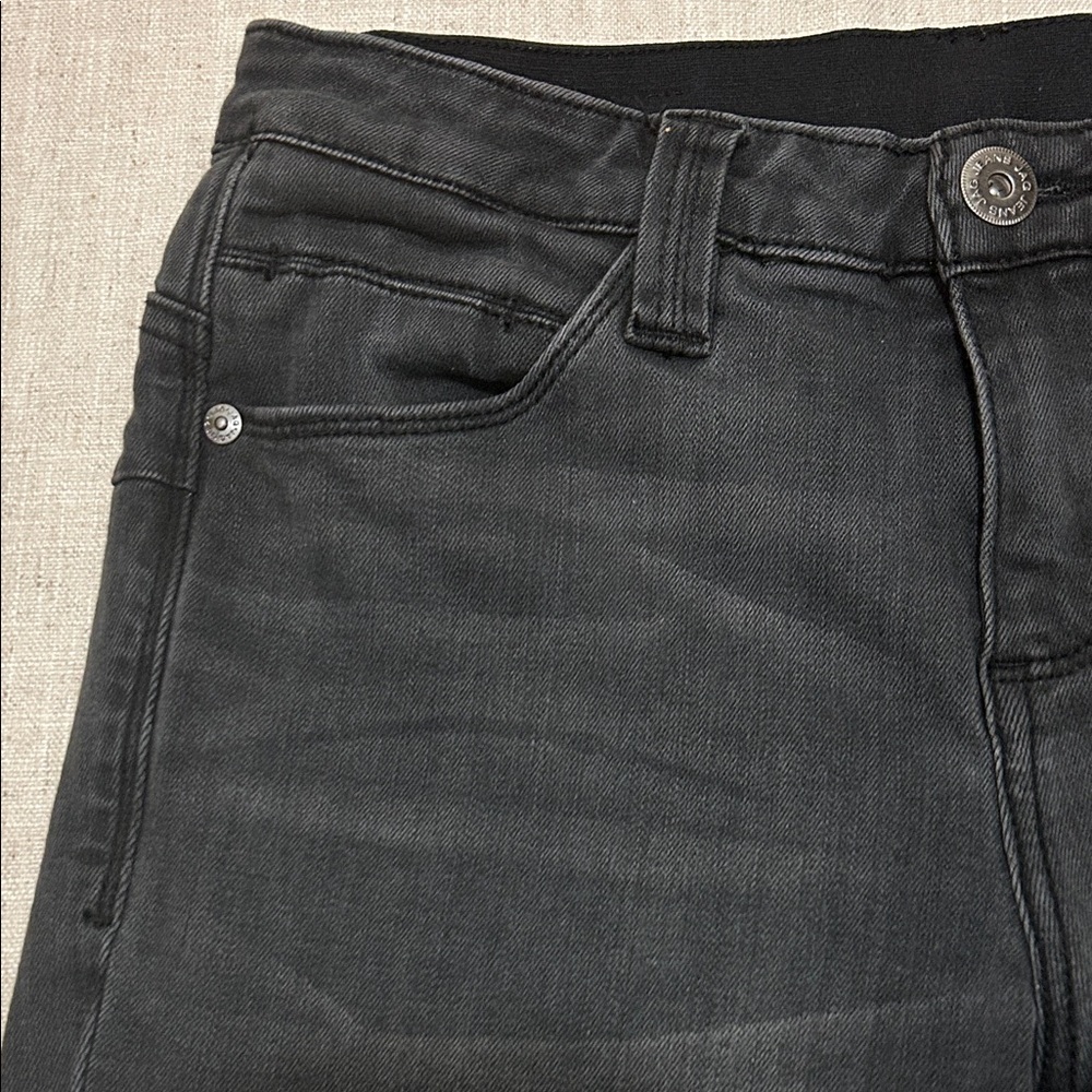 Jag Jeans Women's 26 Straight Leg Black Stretch Denim - Picture 2 of 11